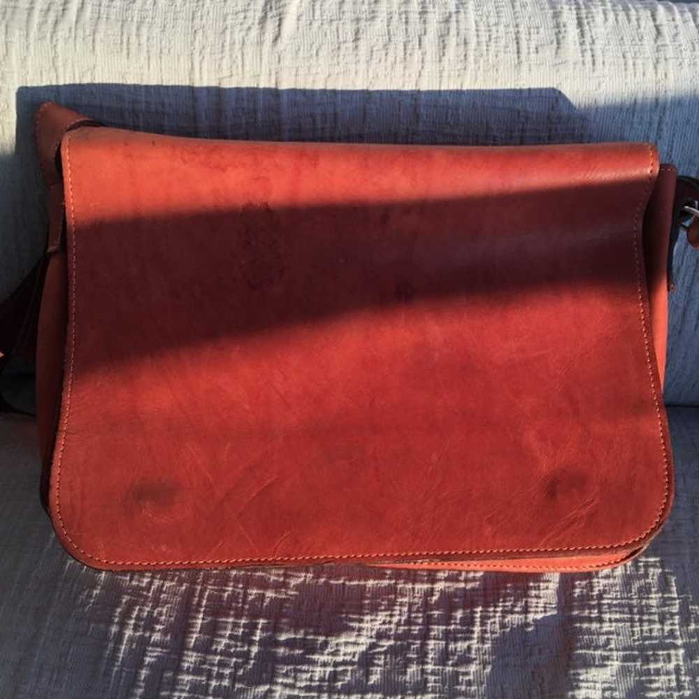Handmade leather bag - image 1