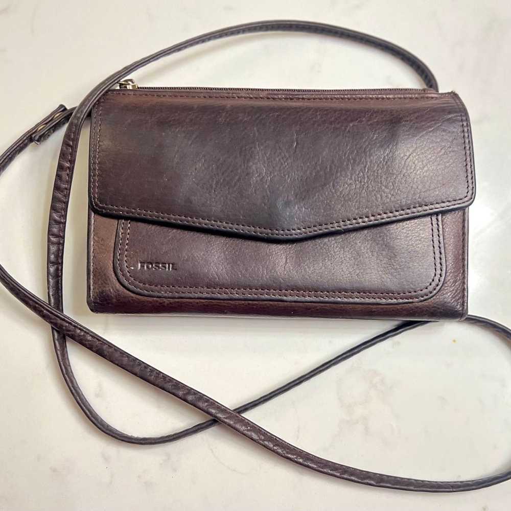 The BEST Vintage Leather Crossbody Mini Purse Wal… - image 5