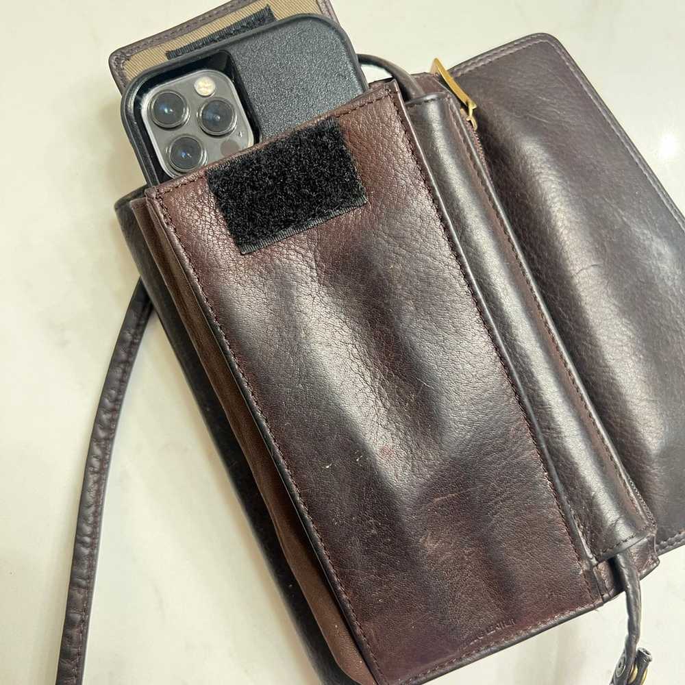 The BEST Vintage Leather Crossbody Mini Purse Wal… - image 6