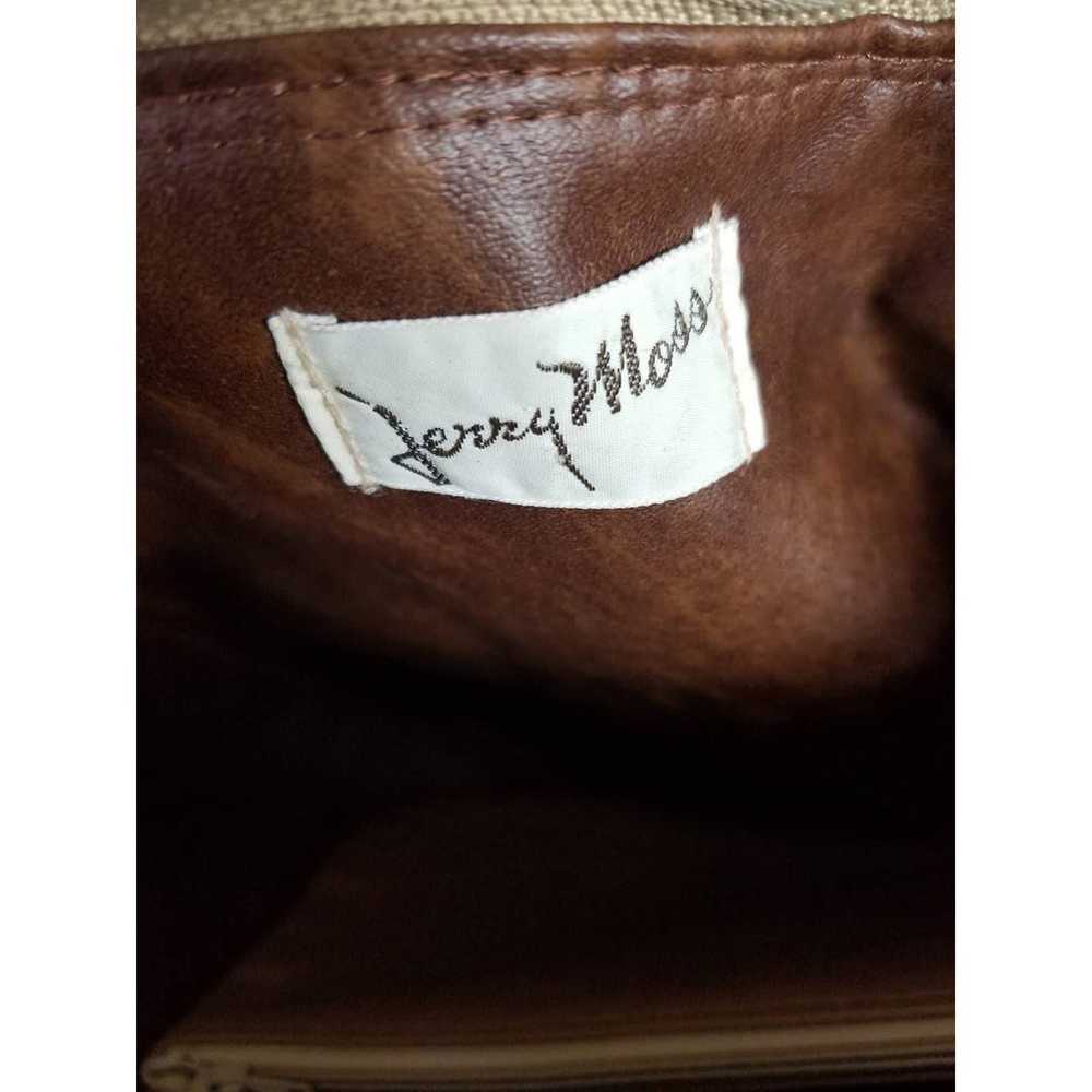 70's VINTAGE JERRY MOSS Leather Clutch - image 10