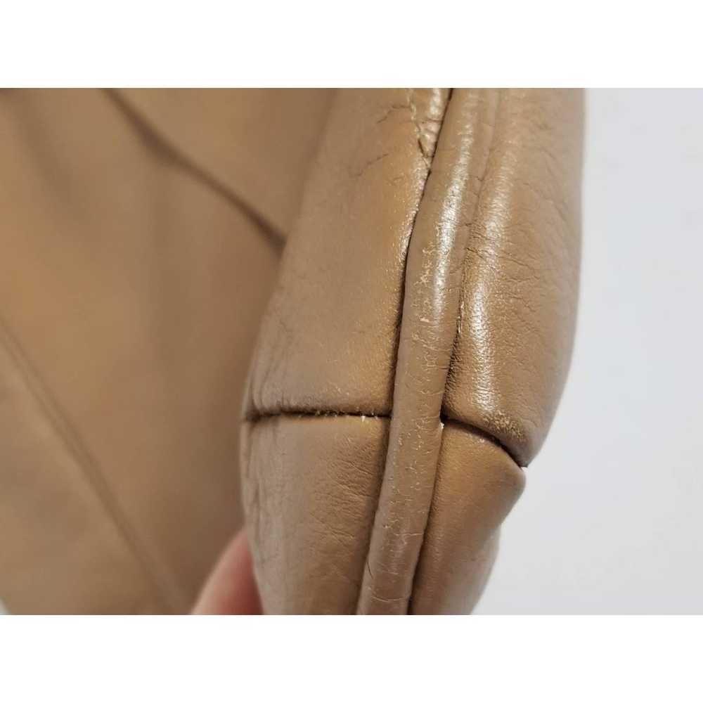 70's VINTAGE JERRY MOSS Leather Clutch - image 9