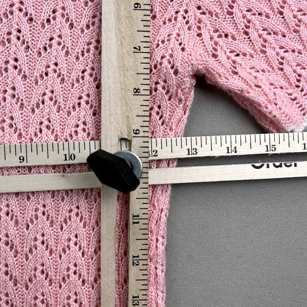 Vintage Vintage Knit T-Shirt Small Pink Cuddle Pa… - image 7