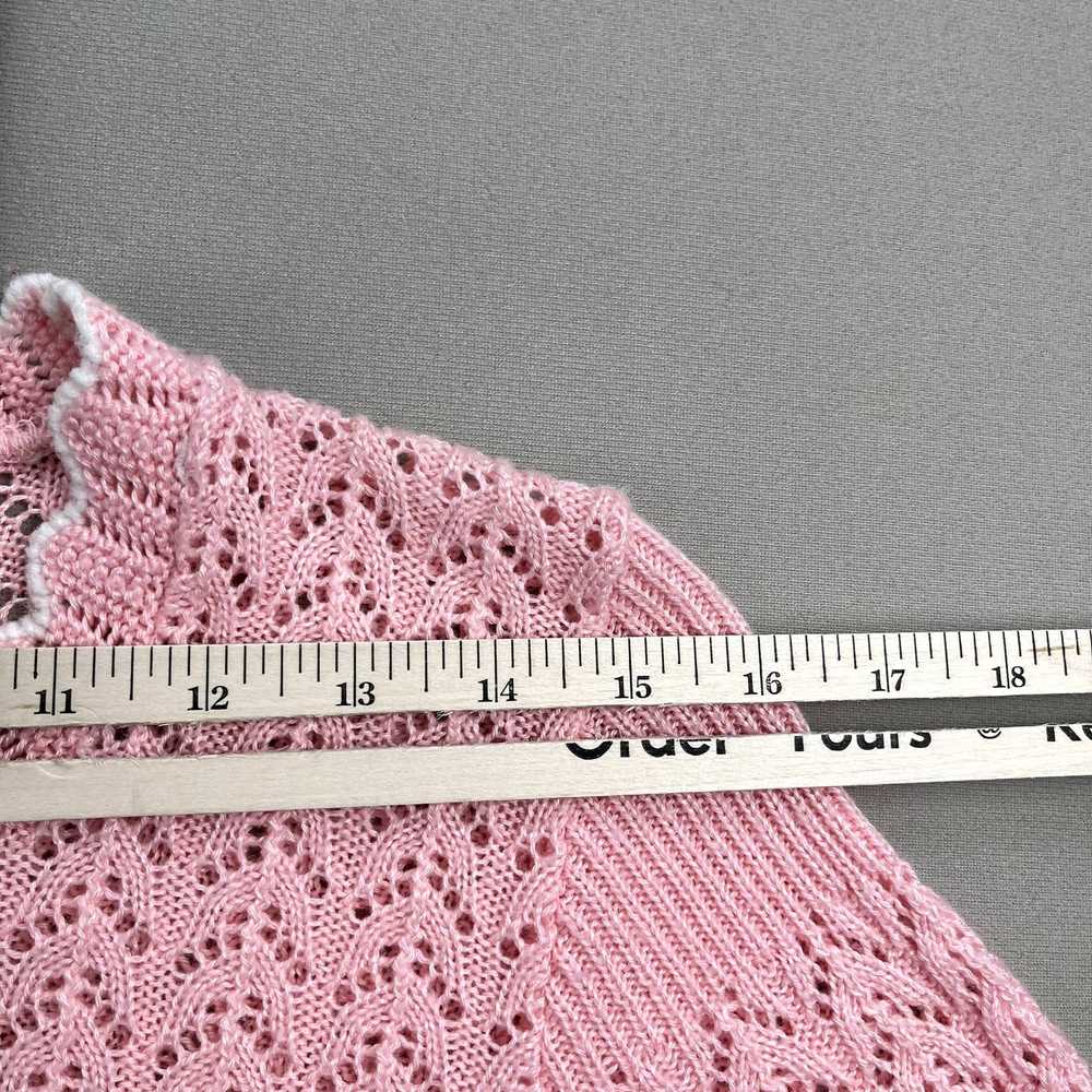 Vintage Vintage Knit T-Shirt Small Pink Cuddle Pa… - image 9