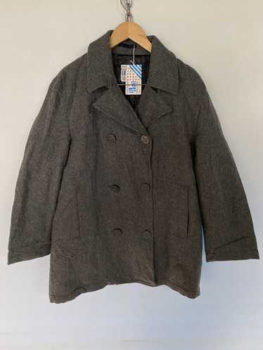 Japanese Brand Every Bit Wool Long Jacket Overcoa… - image 1