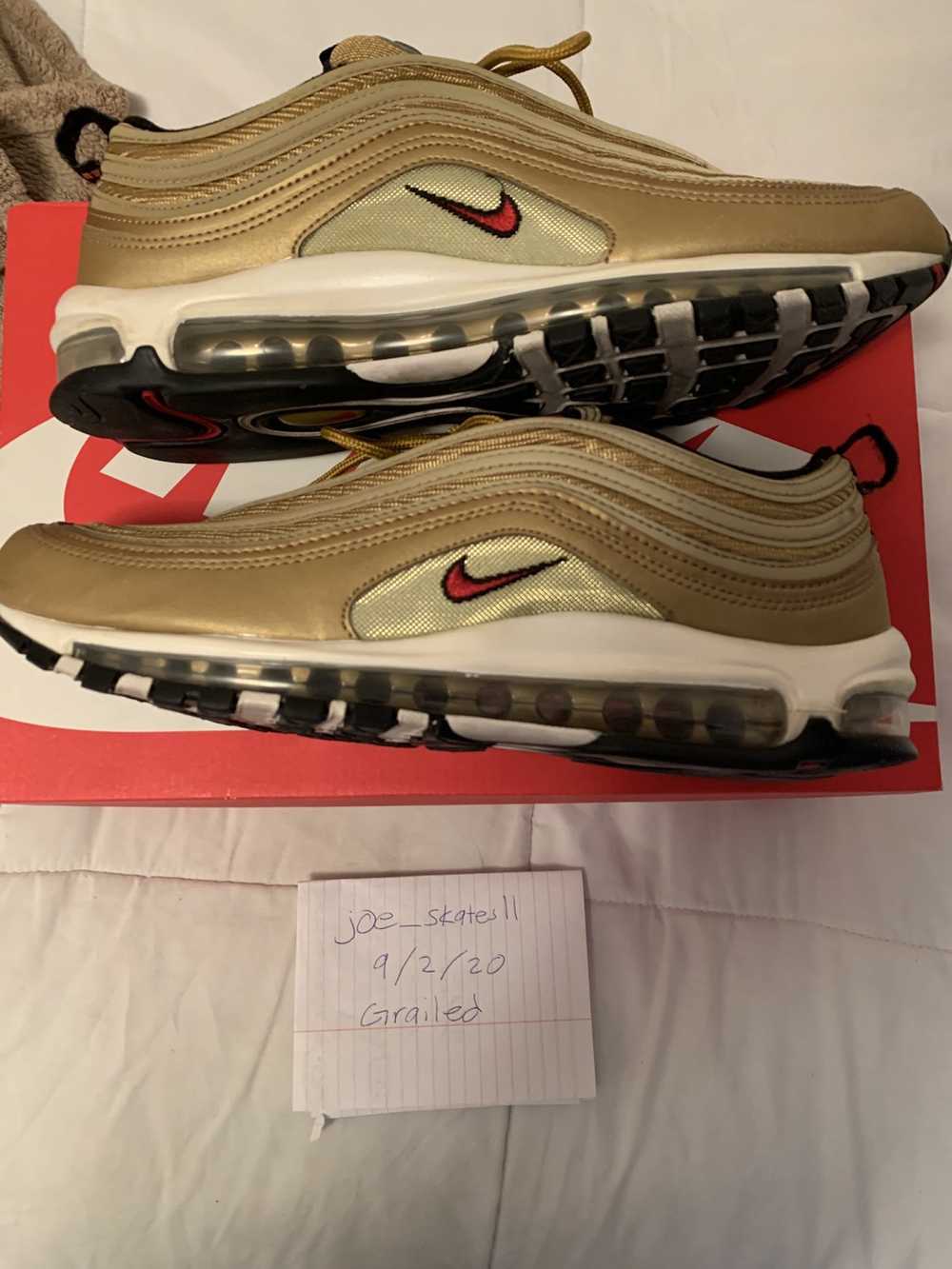 Nike Nike Air Max 97 Metallic Gold - image 1