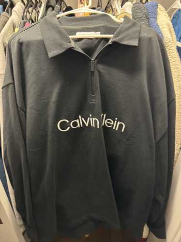 Calvin Klein Stylish q zip/polo