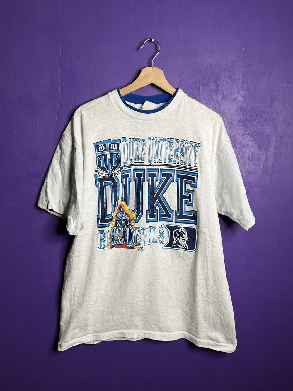 American College × Vintage Vintage 90s Duke Blue … - image 1