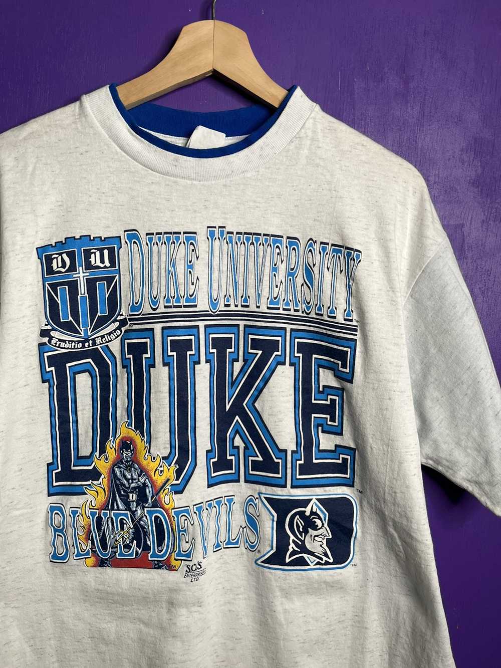 American College × Vintage Vintage 90s Duke Blue … - image 3