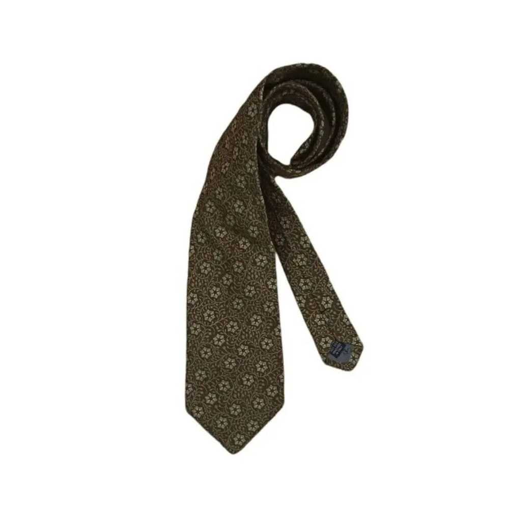 Valentino VALENTINO Floral Silk Tie ITALY 57"/ 4"… - image 2