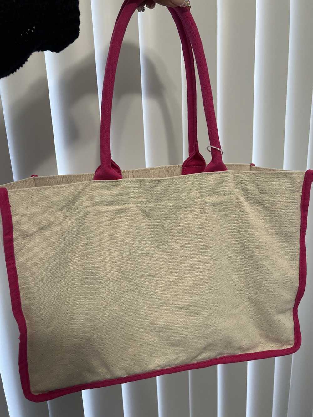 Juicy Couture Juicy Couture Pink and White Tote b… - image 2