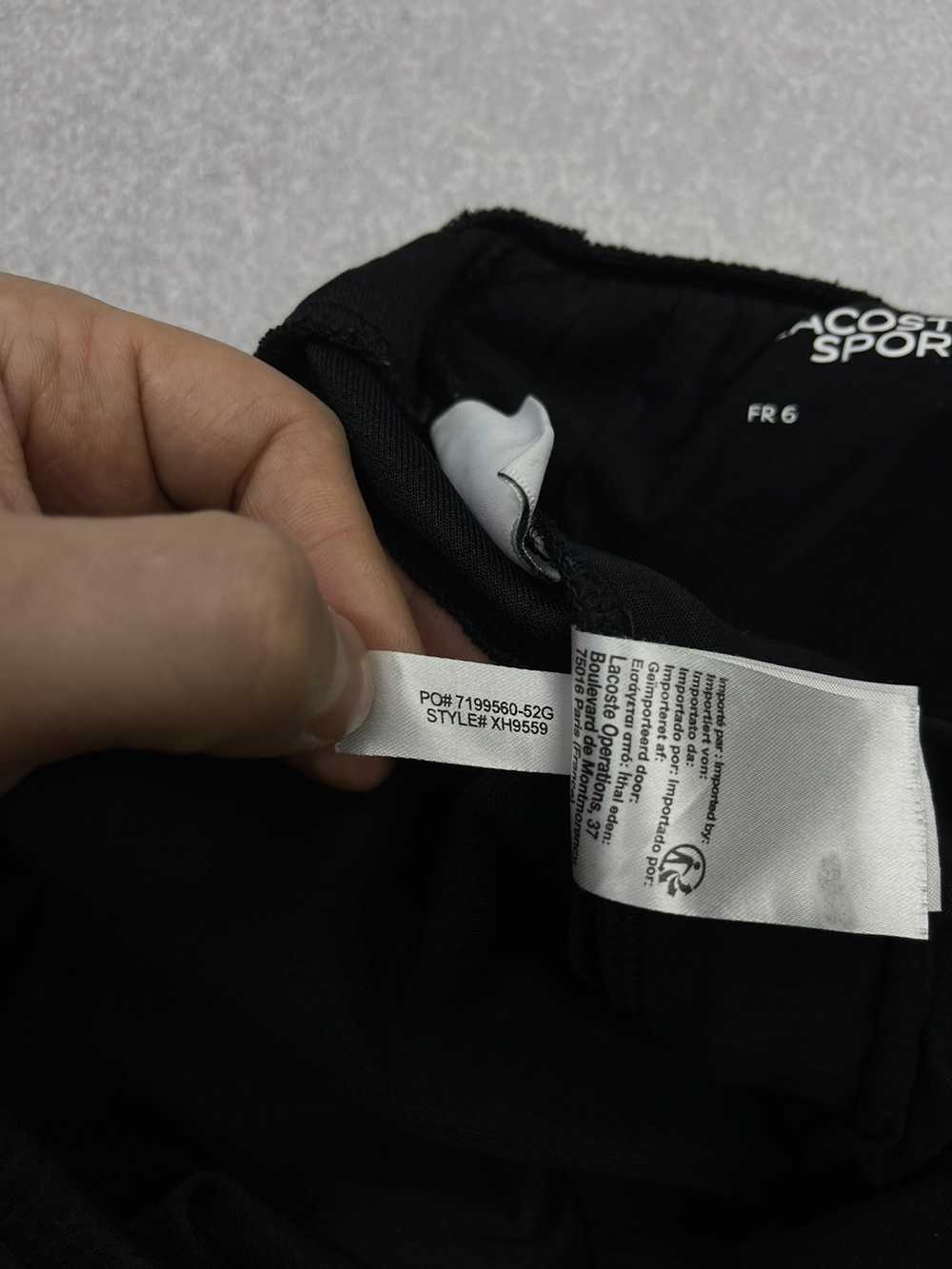 Lacoste × Streetwear Mens Lacoste Sport Black Swe… - image 8