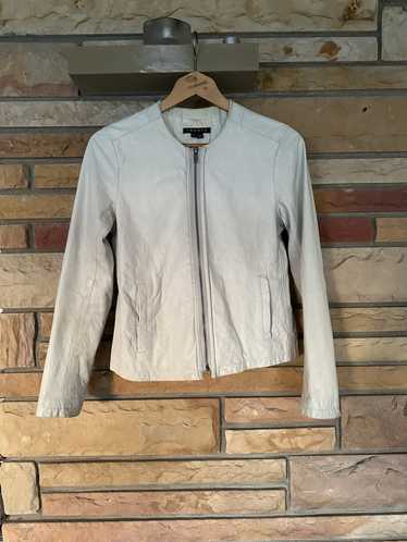 Theory Theory Cathia Carrier Lamb Leather Jacket