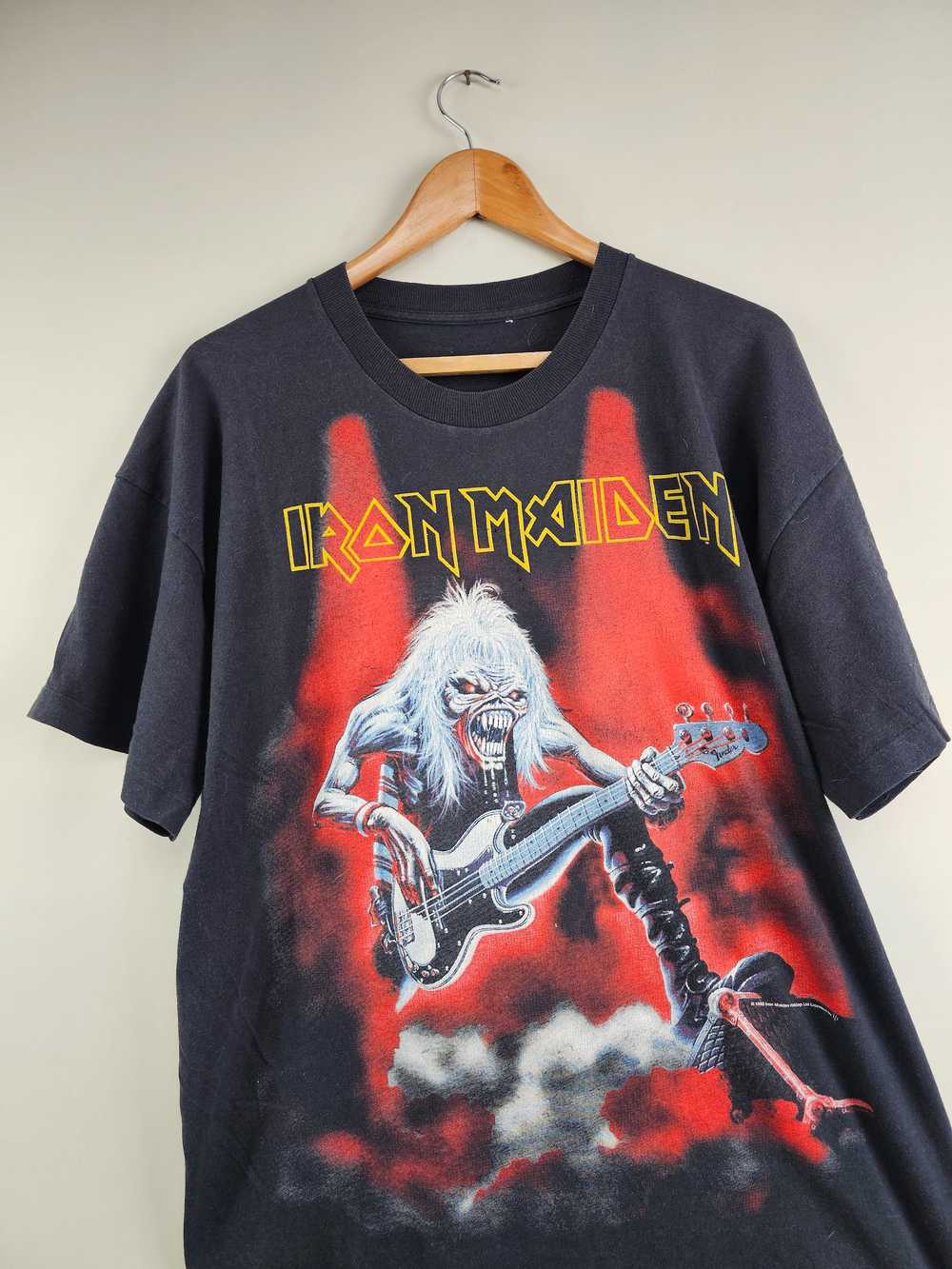 Band Tees × Iron Maiden × Vintage 1993 Iron Maide… - image 2