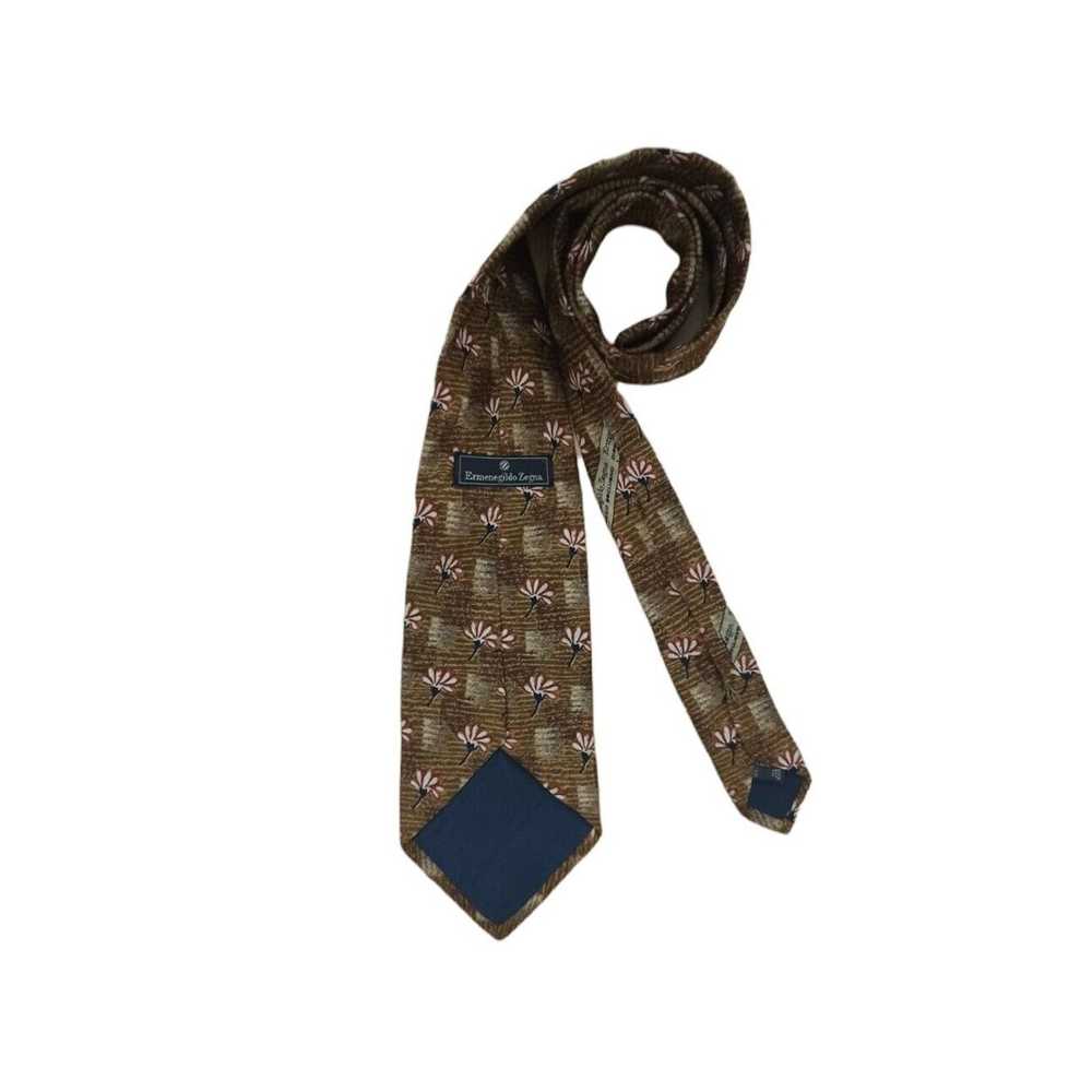 Ermenegildo Zegna ERMENGILDO ZEGNA Silk Tie ITALY… - image 3