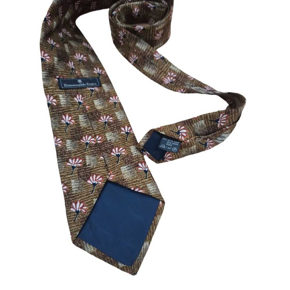 Ermenegildo Zegna ERMENGILDO ZEGNA Silk Tie ITALY… - image 5