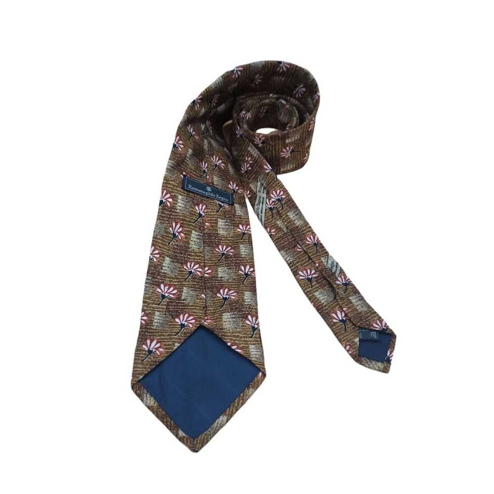 Ermenegildo Zegna ERMENGILDO ZEGNA Silk Tie ITALY… - image 6