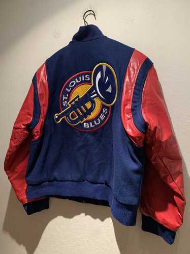 Leather × NHL × Vintage *RARE* Vintage St Louis B… - image 1