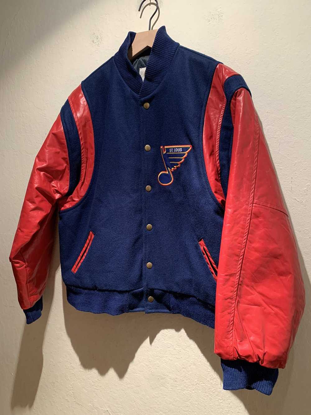 Leather × NHL × Vintage *RARE* Vintage St Louis B… - image 2