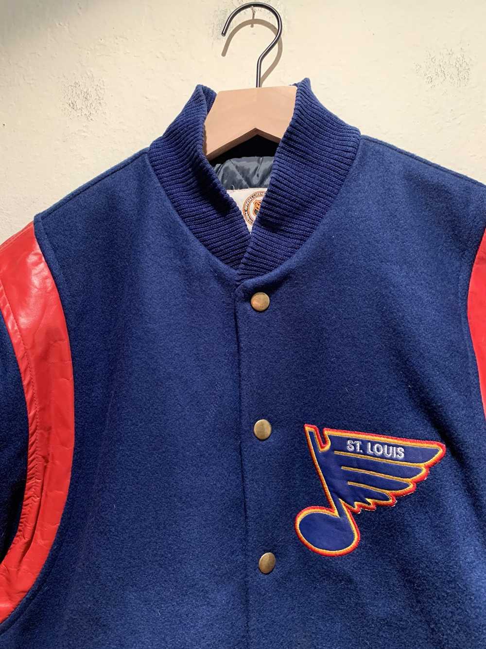 Leather × NHL × Vintage *RARE* Vintage St Louis B… - image 4