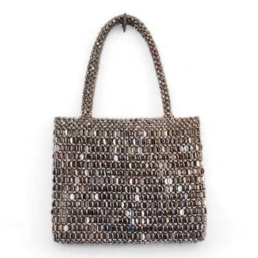 The Unbranded Brand Sparkling Silver Beaded Two-Ha