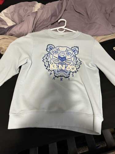 Kenzo Blue Kenzo crew neck sweater