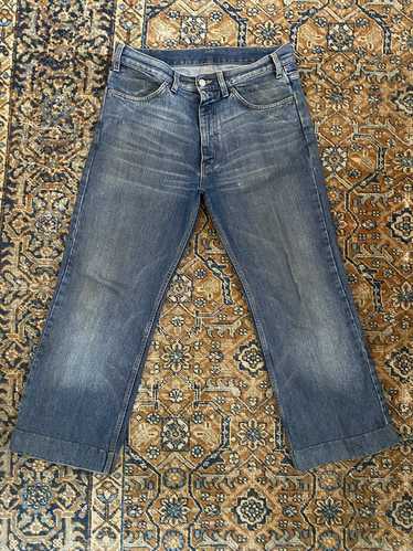 Gucci Vintage Gucci Wide Leg Denim Jeans