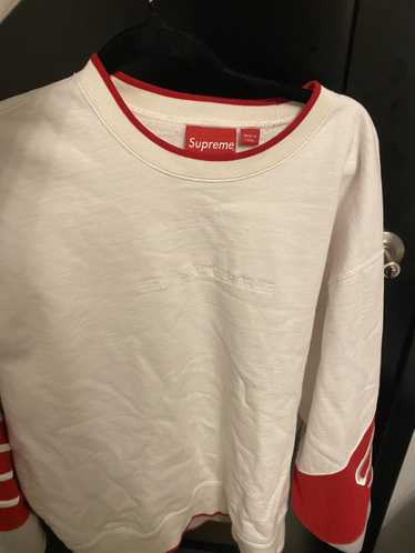 supreme stretch crewneck - Gem