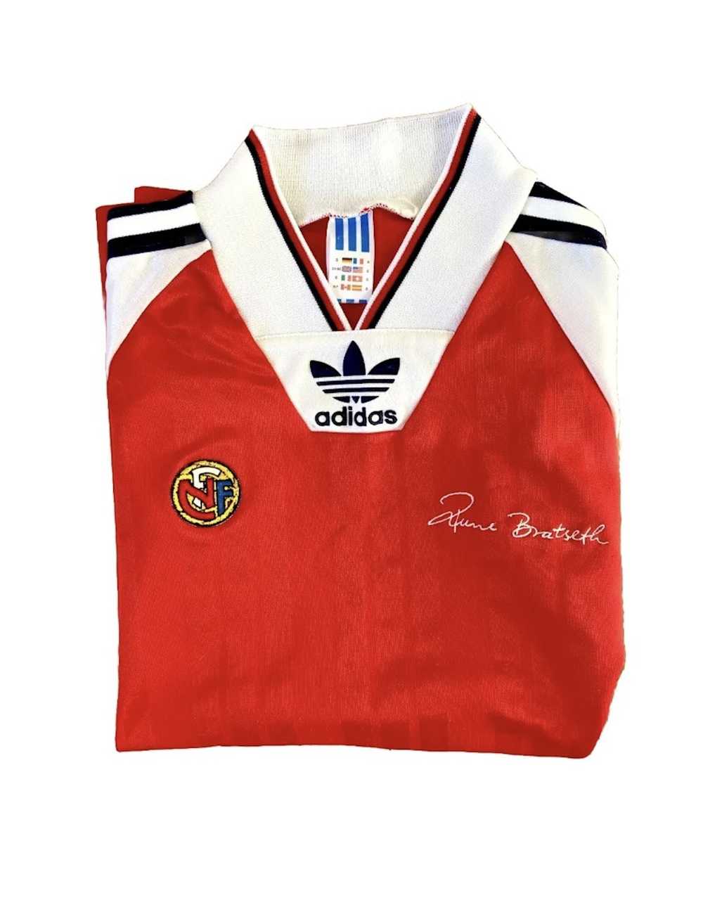 Adidas ADIDAS NORWAY National Team JERSEY RARE RE… - image 3