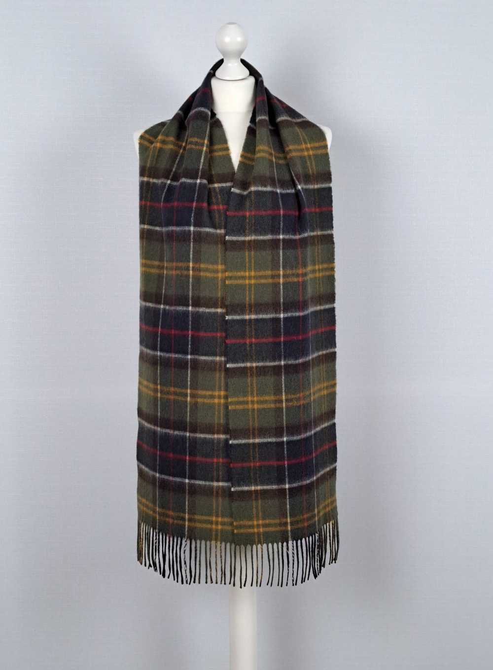 Barbour BARBOUR wool/cashmere tartan scarf. - image 3