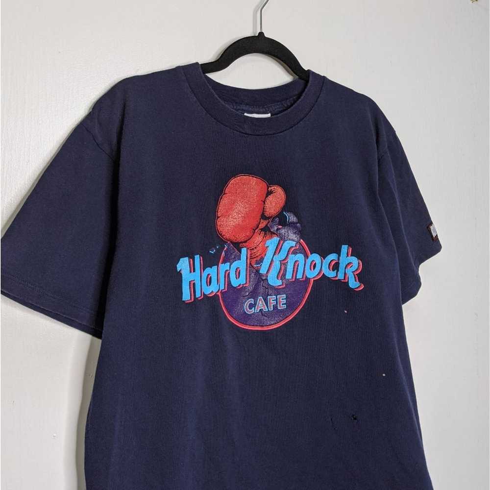 Vintage Vintage Hard Knock Cafe Boxing Shirt Ring… - image 5