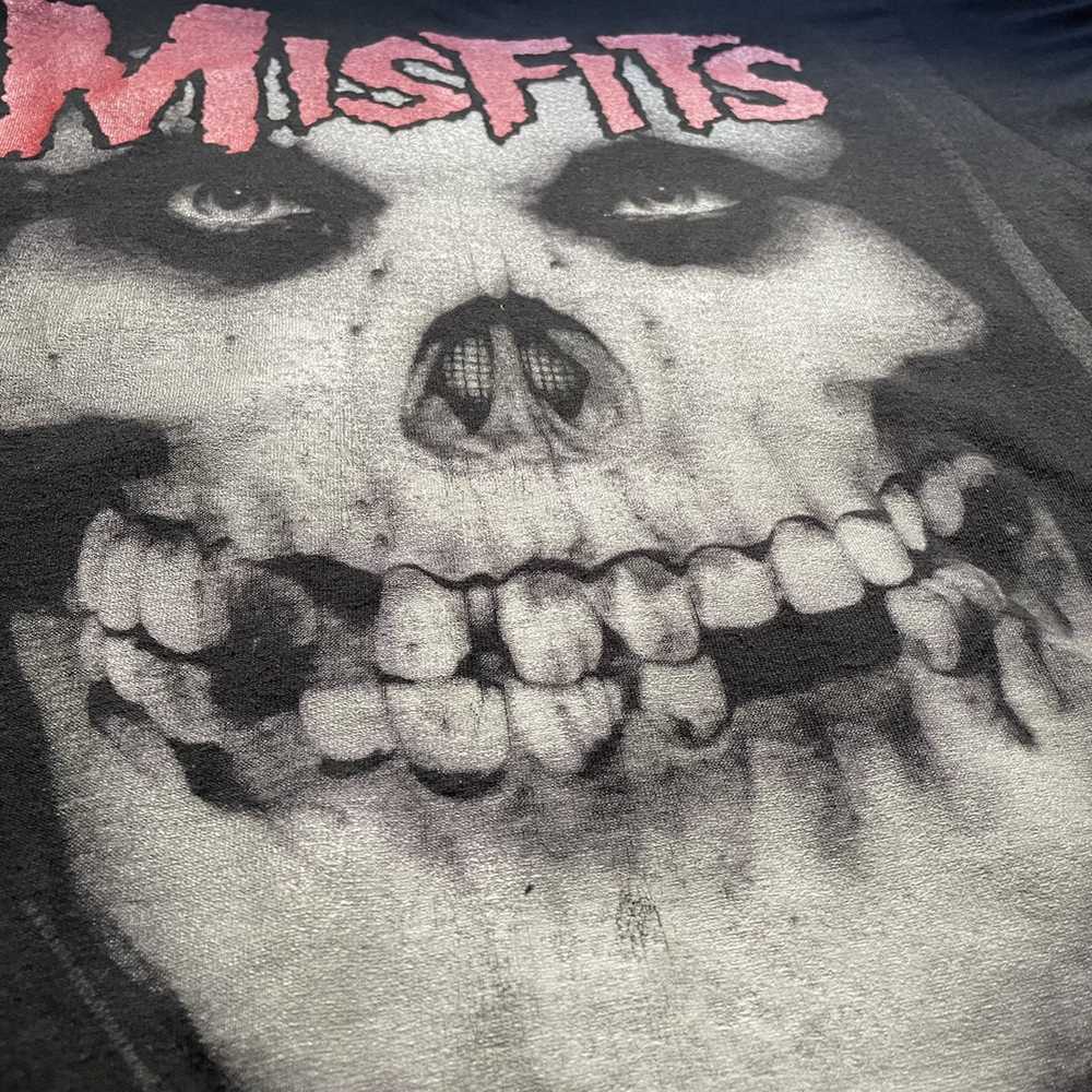 Band Tees × Misfits × Vintage 1995 MISFITS double… - image 6