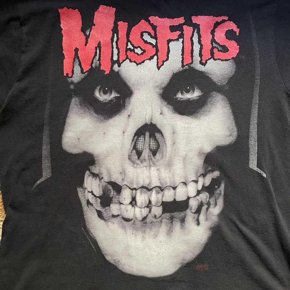 Band Tees × Misfits × Vintage 1995 MISFITS double… - image 7