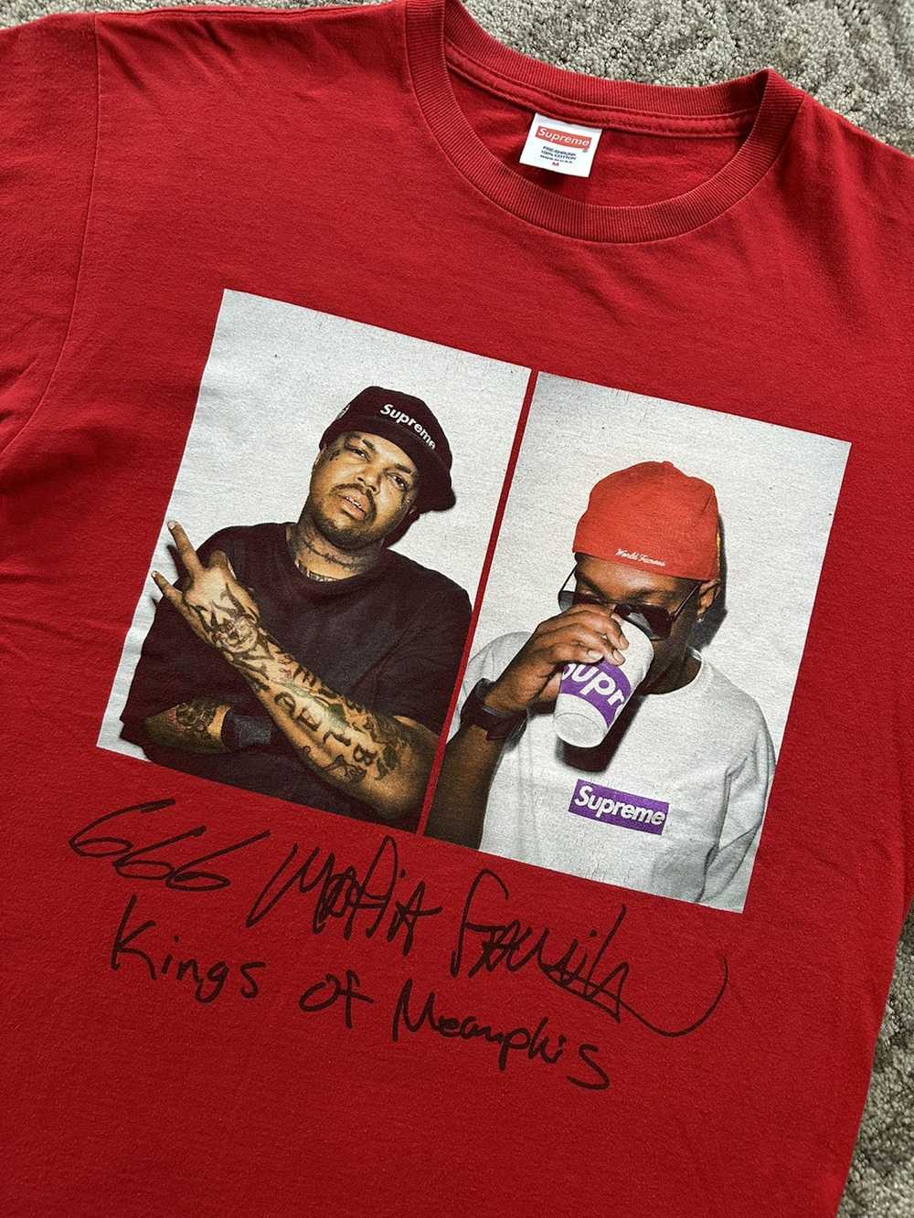 Supreme Supreme 3 6 mafia tee - image 2