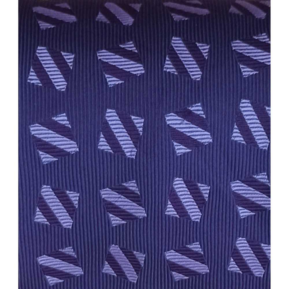 Paul Stuart PAUL STUART Geometric Silk Tie ENGLAN… - image 3