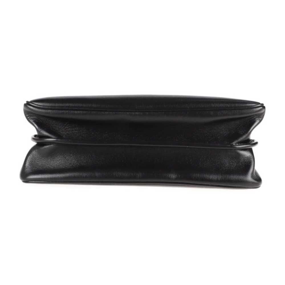 Gucci GUCCI Marina shoulder bag 576422 leather bl… - image 4