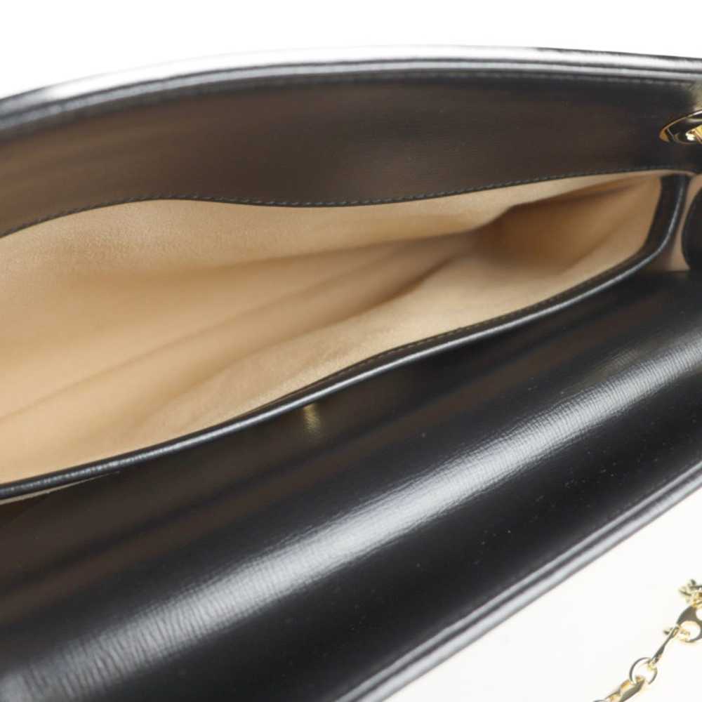 Gucci GUCCI Marina shoulder bag 576422 leather bl… - image 7