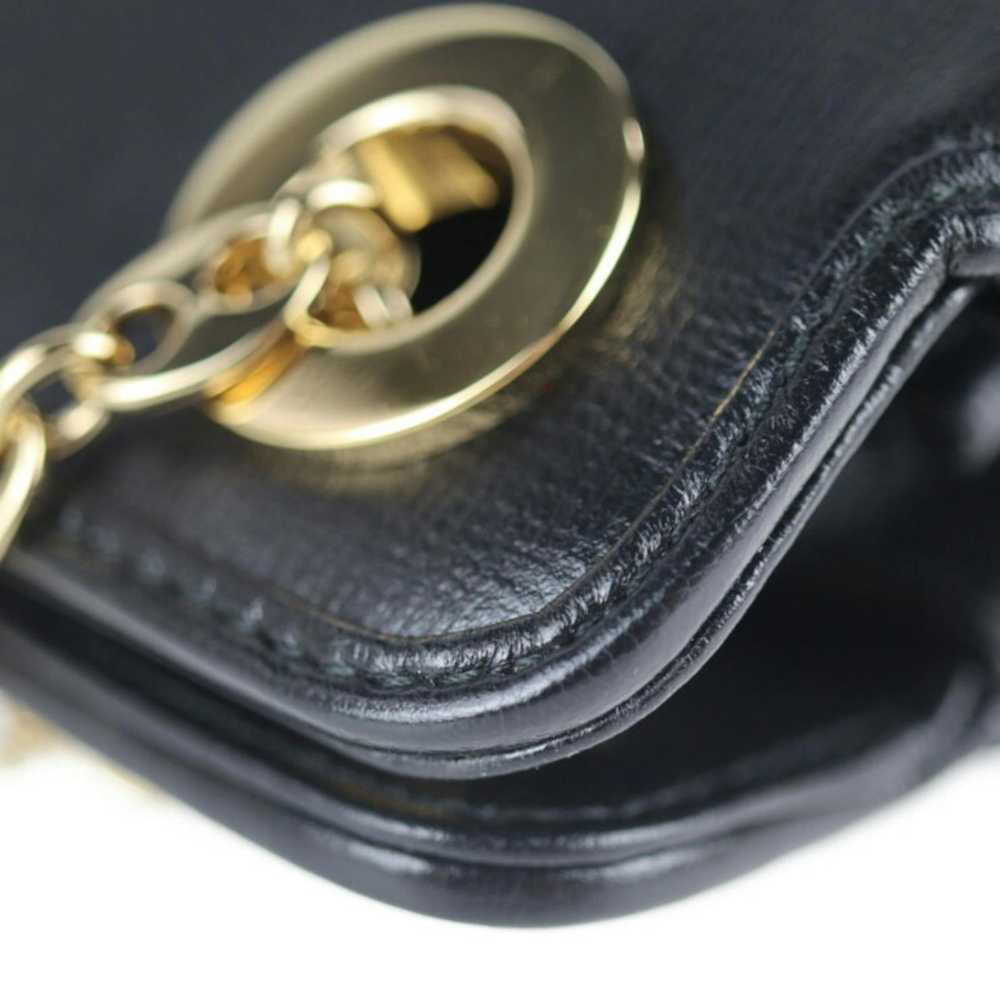 Gucci GUCCI Marina shoulder bag 576422 leather bl… - image 9