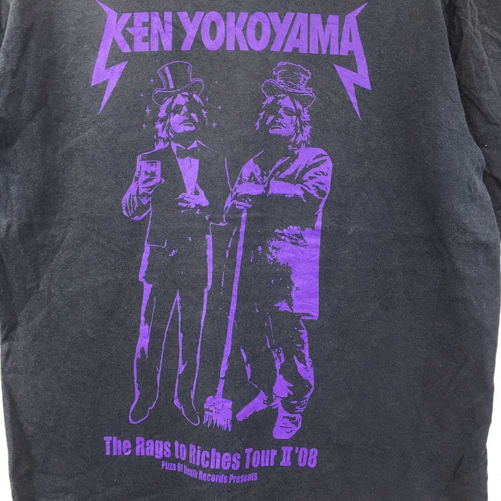 Band Tees Vtg KEN YOKOYAMA PUNK Pizza Of Death Re… - image 3