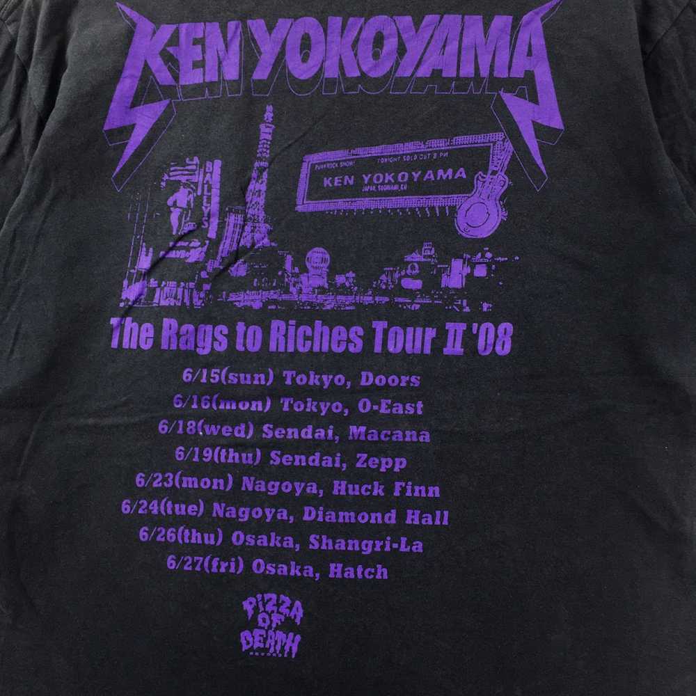 Band Tees Vtg KEN YOKOYAMA PUNK Pizza Of Death Re… - image 8