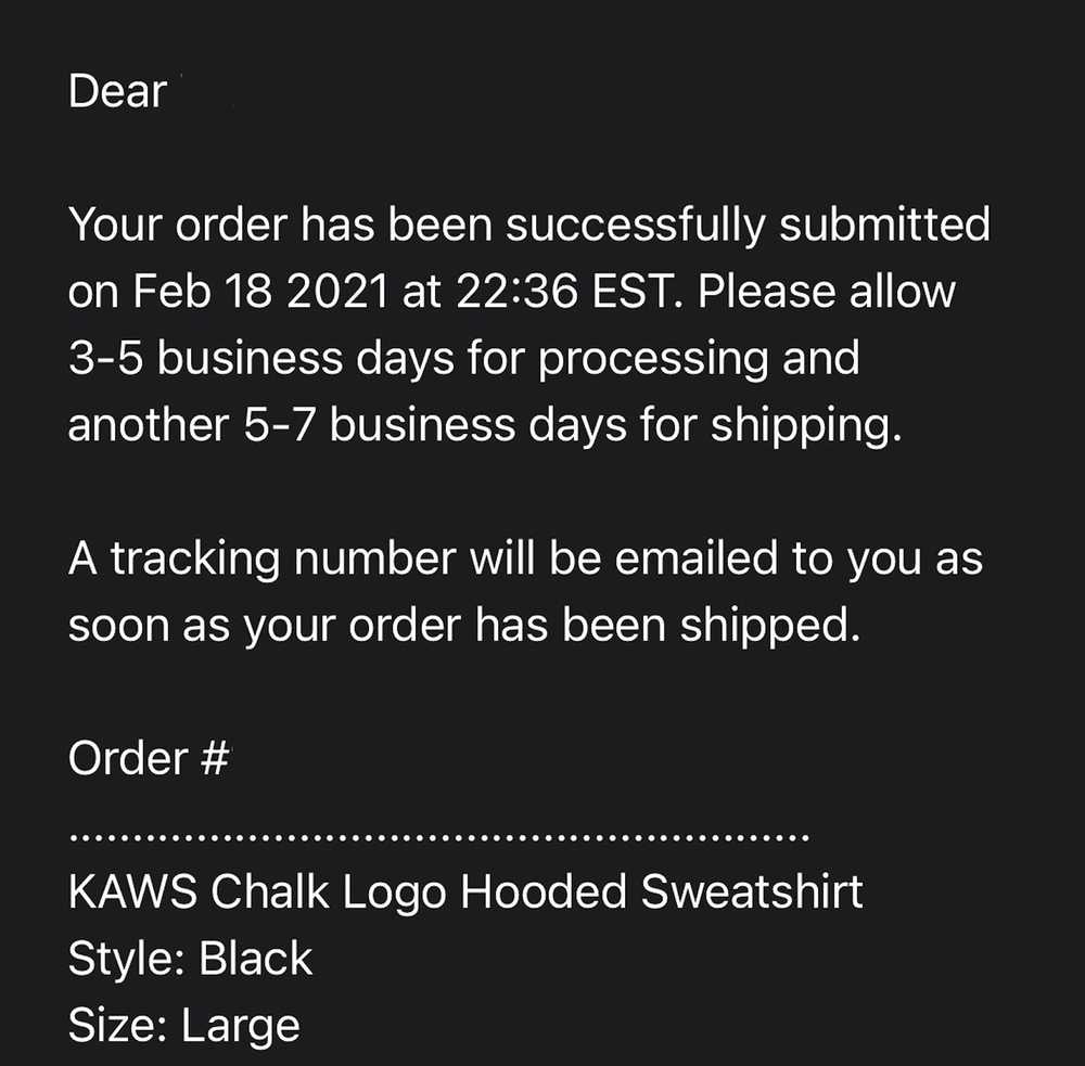 Kaws × Supreme Supreme x Kaws Chalk Box Logo Hood… - image 8