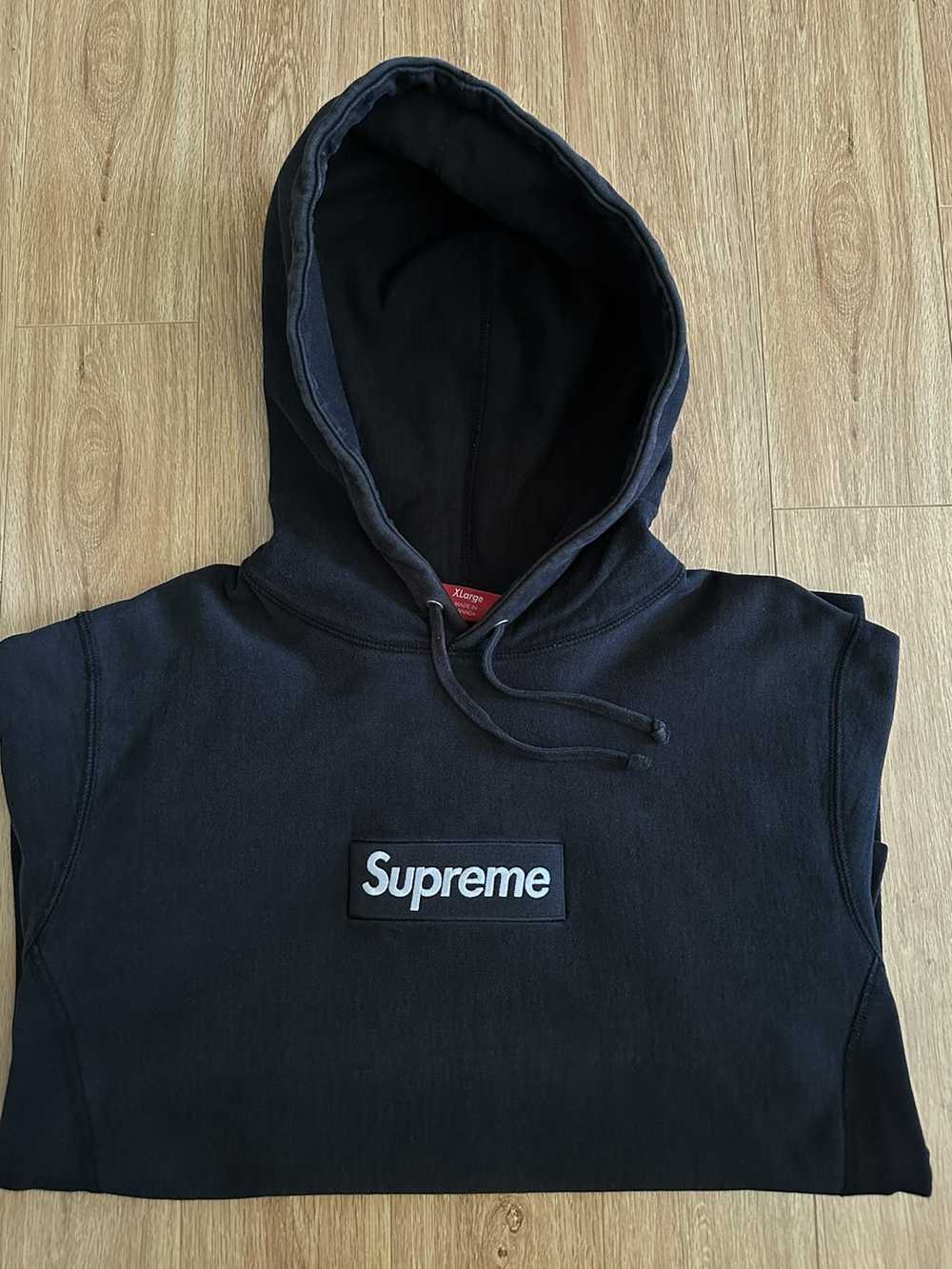 Supreme Supreme Box Logo Hooded Sweatshirt Black/… - image 4