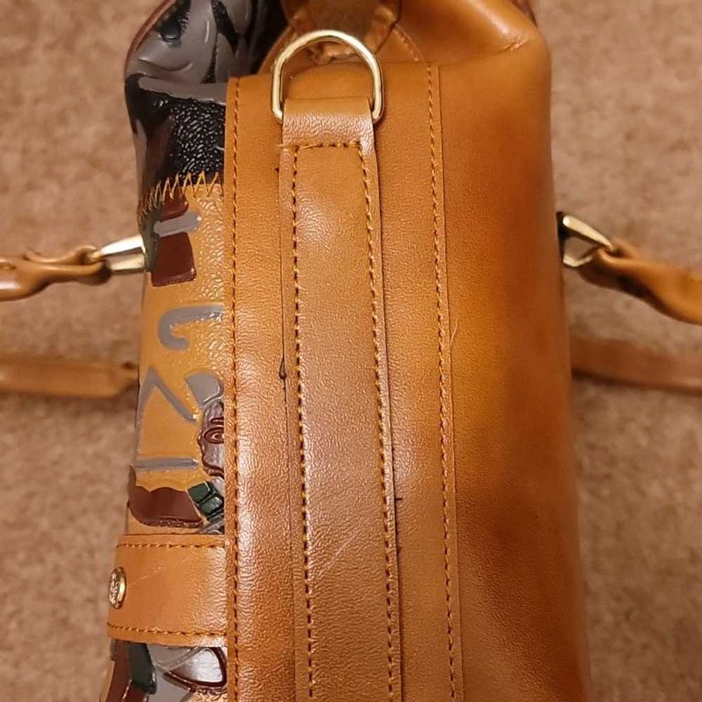Korean Leather Egyptian Princess Handbag - image 8