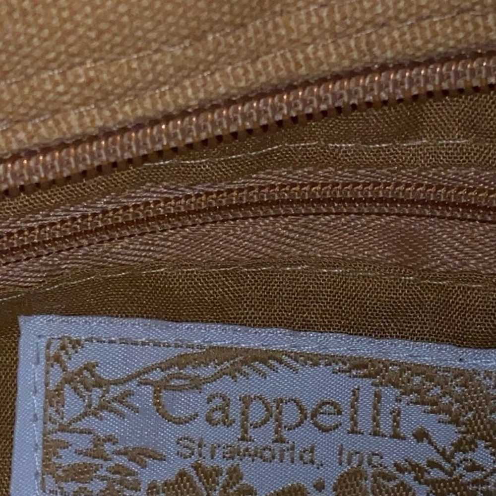 Vintage Capelli New York Tan Straw Purse - image 6