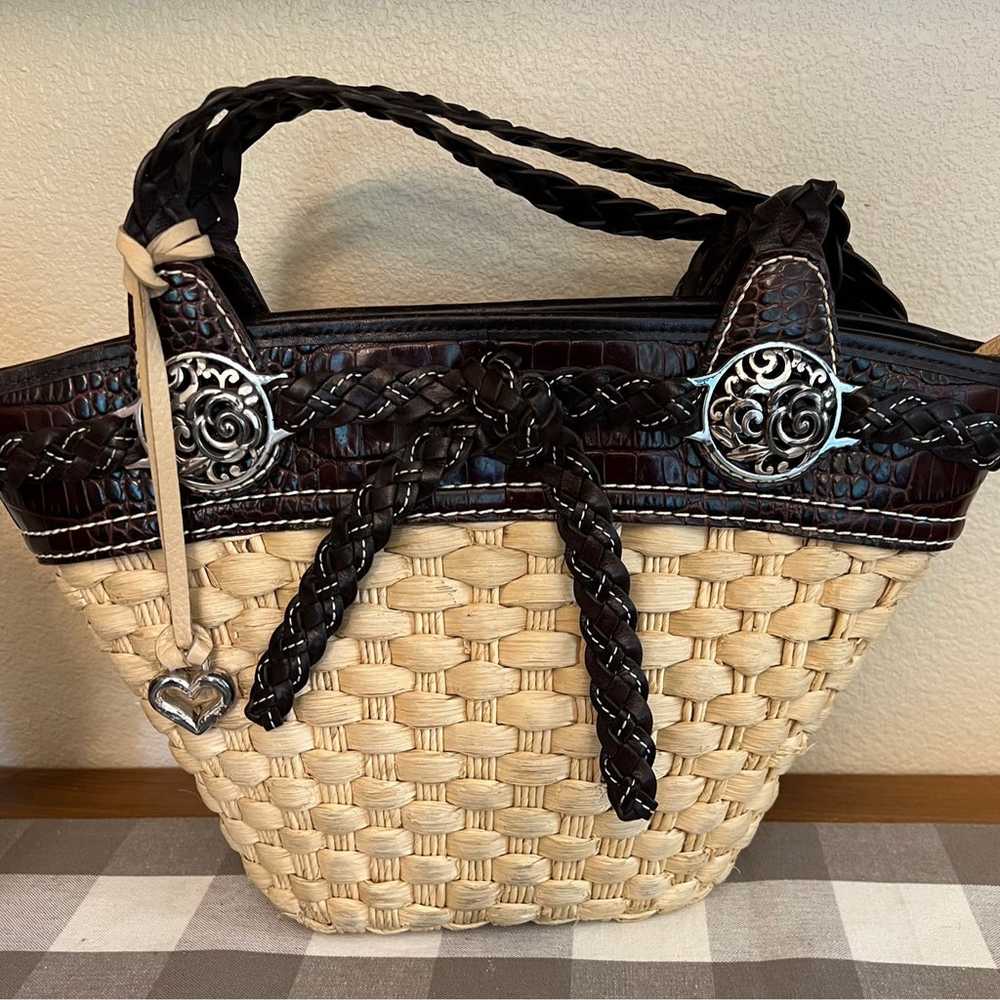 Vintage Brighton Straw Bag - image 1