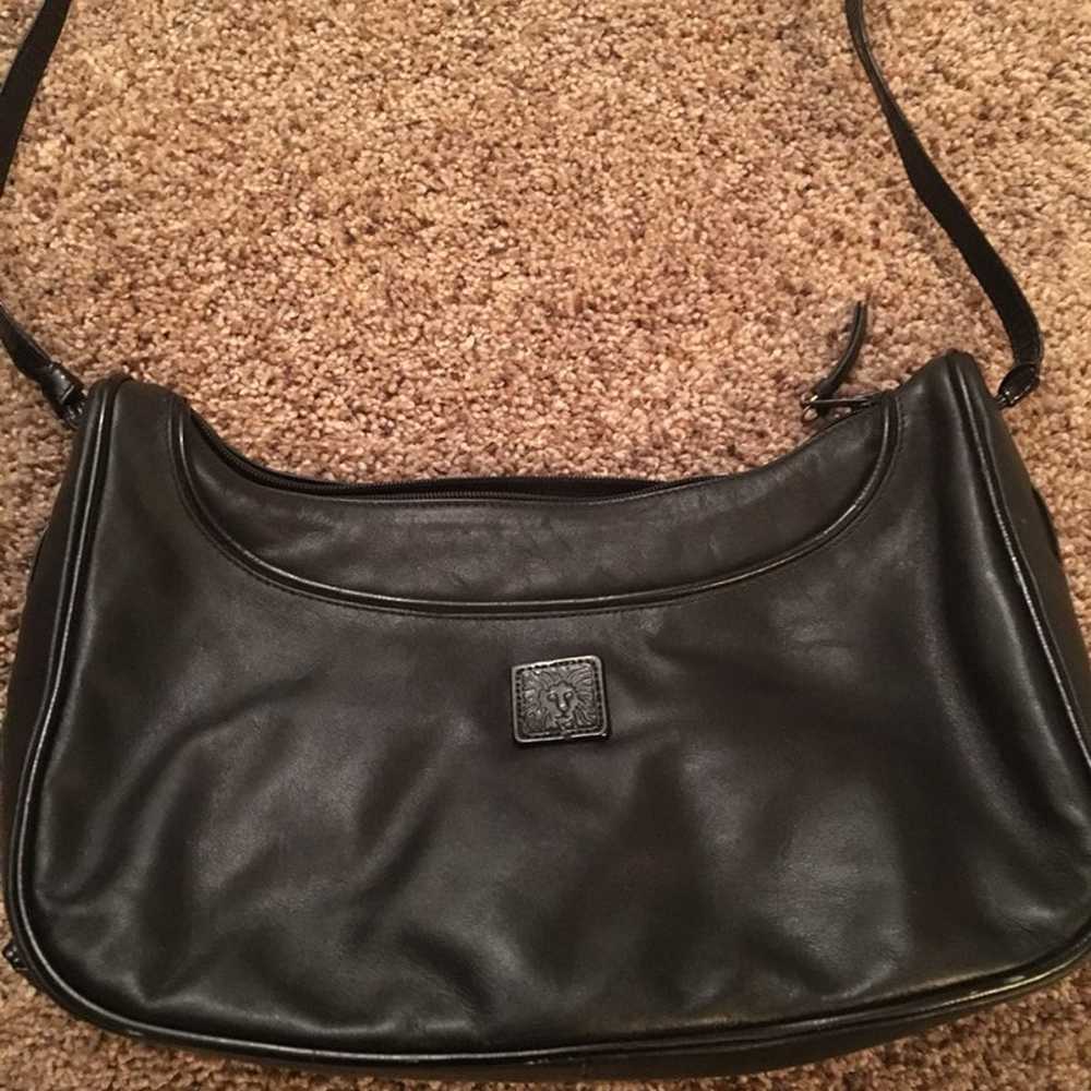 Vintage Anne Klein Black Handbag - image 3