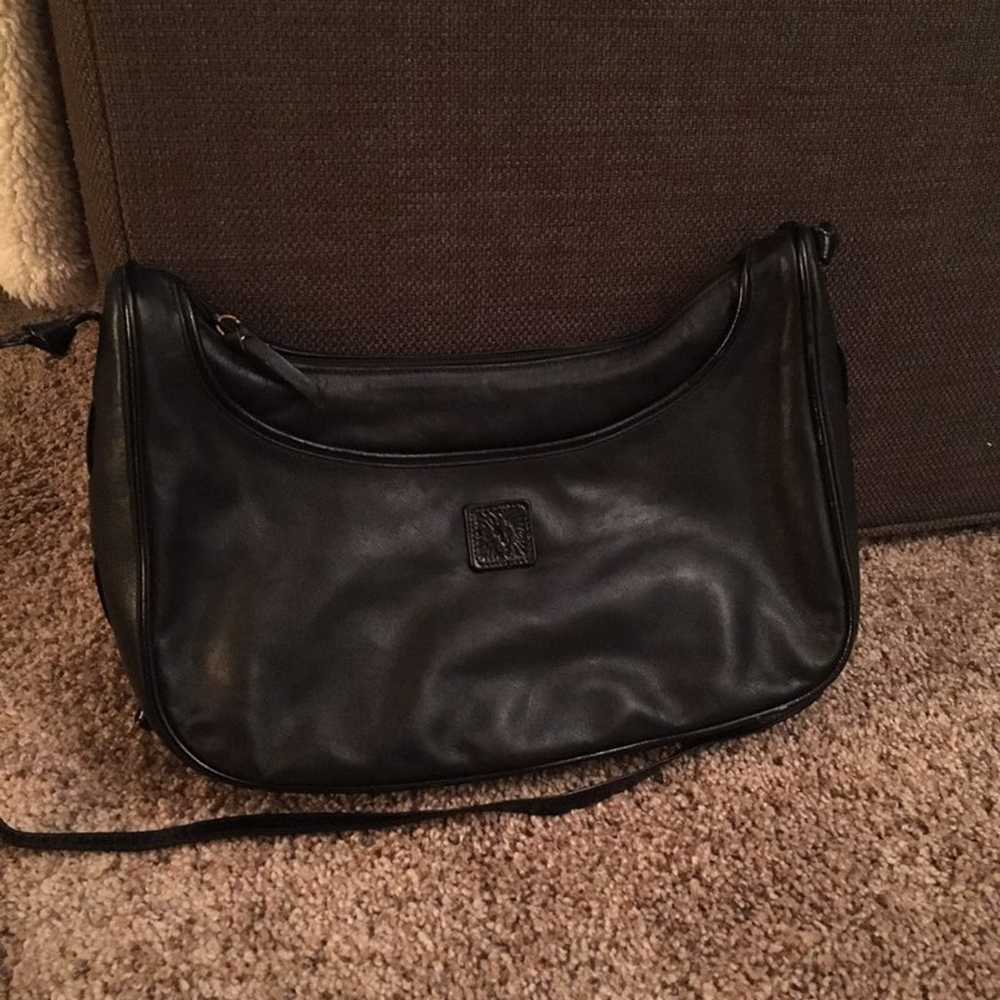 Vintage Anne Klein Black Handbag - image 4