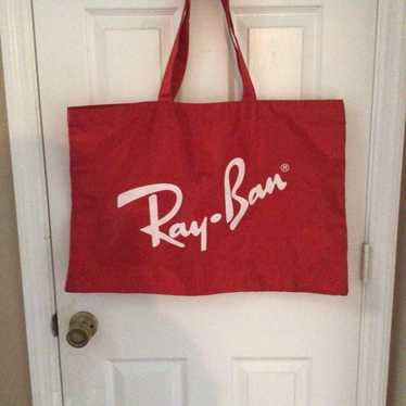 Vintage RAY-BAN Oversized Tote Bag - image 1