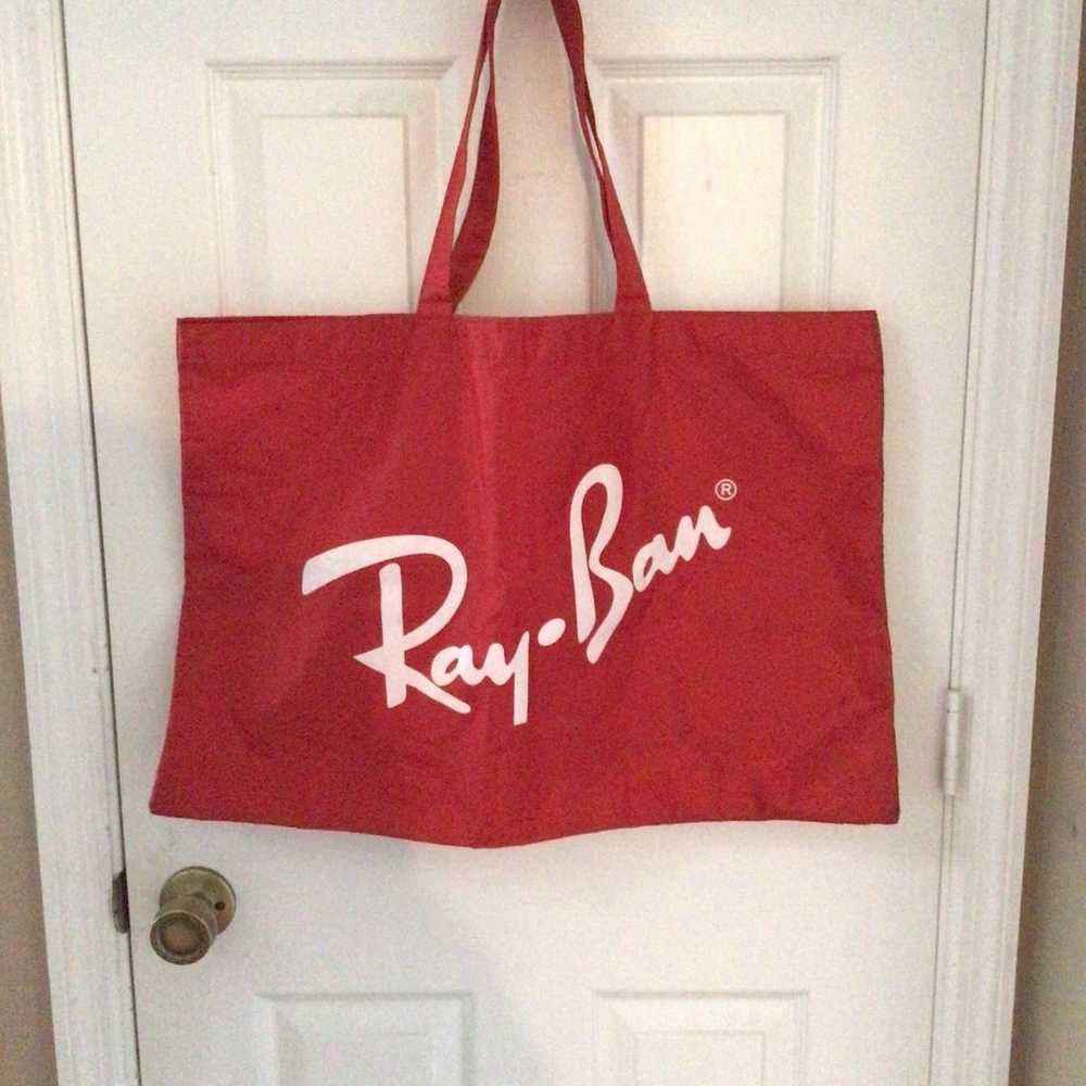 Vintage RAY-BAN Oversized Tote Bag - image 2