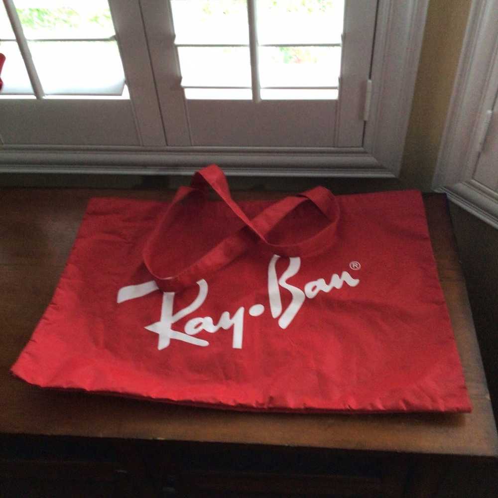 Vintage RAY-BAN Oversized Tote Bag - image 5