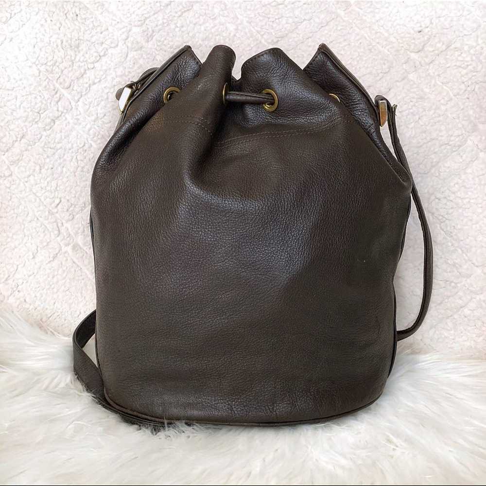 Cole Haan | Vintage Leather Bucket Bag - image 2